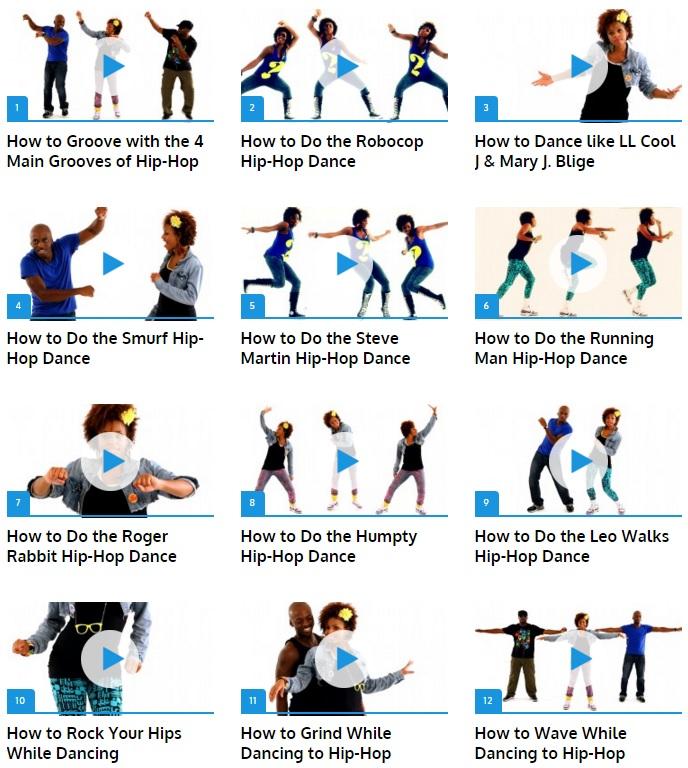 Android application Hip Hop Dance Moves screenshort