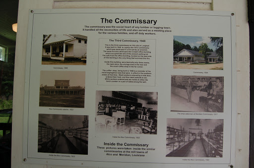 The commissary was the social heart of any lumber or logging town. It handled all the necessities of life and also served as a meeting place for the various families, and off duty workers.The...