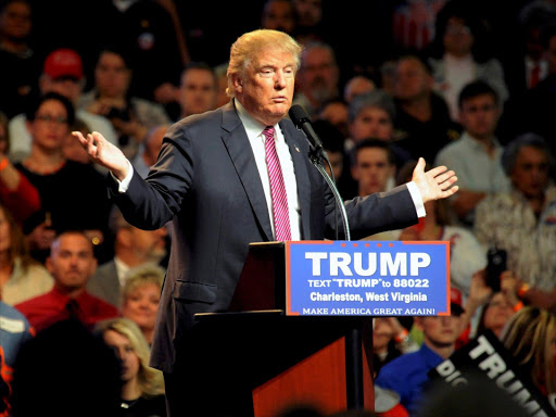 Republican US presidential candidate Donald Trump speaks to supporters in Charleston, West Virginia, May 5, 2016. Photo/REUTERS