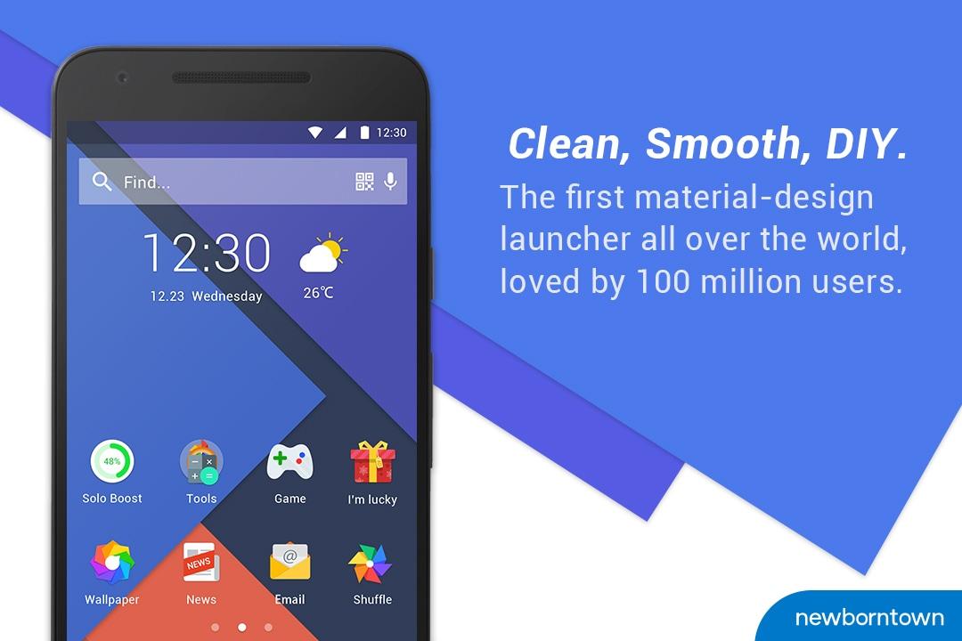 Android application Solo Launcher-Clean,Smooth,DIY screenshort