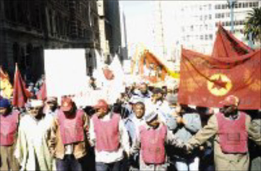 The 1980s were characterised by mass strikes by Cosatu members of which the NUM was the dominant union. © Sowetan.