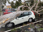 Severe weather as cold front wreaks havoc in Wynberg, Cape Town on June 27 2020. 
