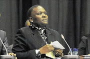 UP AGAINST IT: National police commissioner General Riah Phiyega gives evidence  at the Farlam Commission of Inquiry over the shootings that resulted in the deaths of 34 miners  last year.  Photo:  Tsheko Kabasia