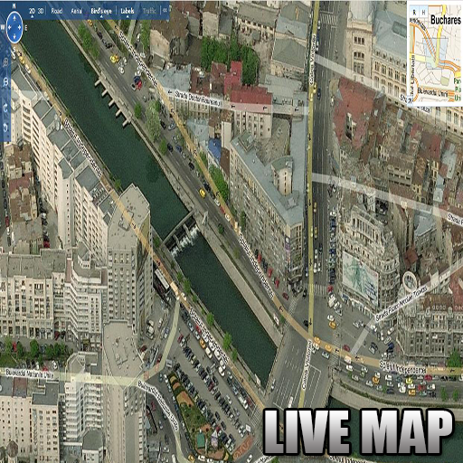 Android application GPS LIVE MAP Guide screenshort