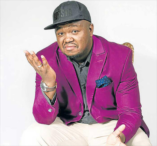 Comedian Skhumba Mhlophe PICTURE:SOURCED