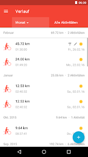 Runtastic Road Bike Rennrad Screenshot