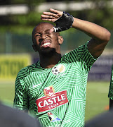 Bafana Bafana and FC Twente midfield player Kamohelo Mokotjo during the national team training session in Durban this week.