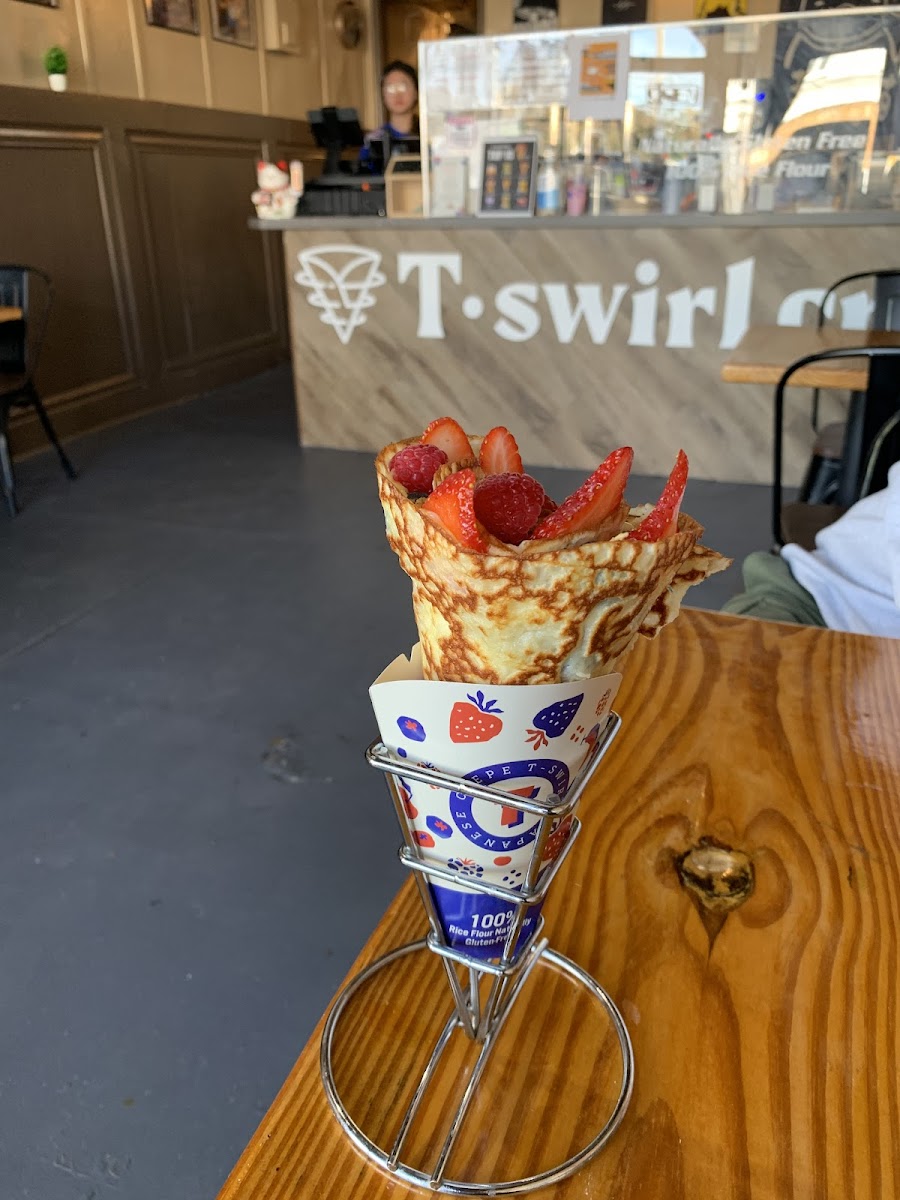 Gluten-Free at T-Swirl Crêpe