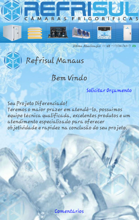 Android application Refrisul Manaus screenshort