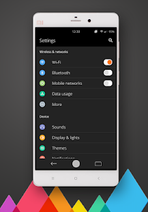   MIUIV7 Dark Theme for CM12- screenshot thumbnail   