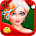 Christmas Girl Hair Salon