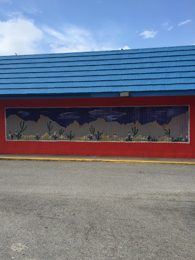 Cactus Mural At Tipico's