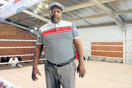 GOOD HEART: Vuyolomzi Mtekwana has produced professional boxers and world champions at his NU8 gymnasium, where children are coached for free every day after school Picture: SIBONGILE NGALWA