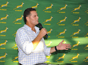 SA Rugby Director of Rugby Rassie Erasmus, who is tipped to take over as Springboks caoch at a press conference scheduled for Thursday March 1 2018, speaks during the SA Rugby Academy Welcoming Function at Stellenbosch Academy of Sport on February 01, 2018 in Cape Town, South Africa. 