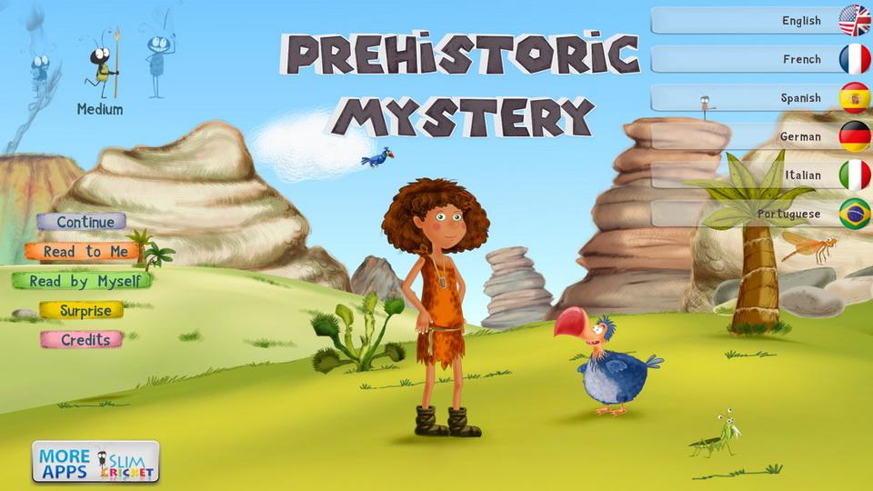 Android application Prehistoric Mystery screenshort