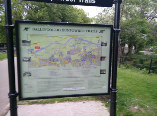 Ballincollig Gunpowder Trails Info Sign