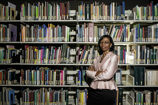 Segametsi Molawa at the HSRC’s library in Pretoria.