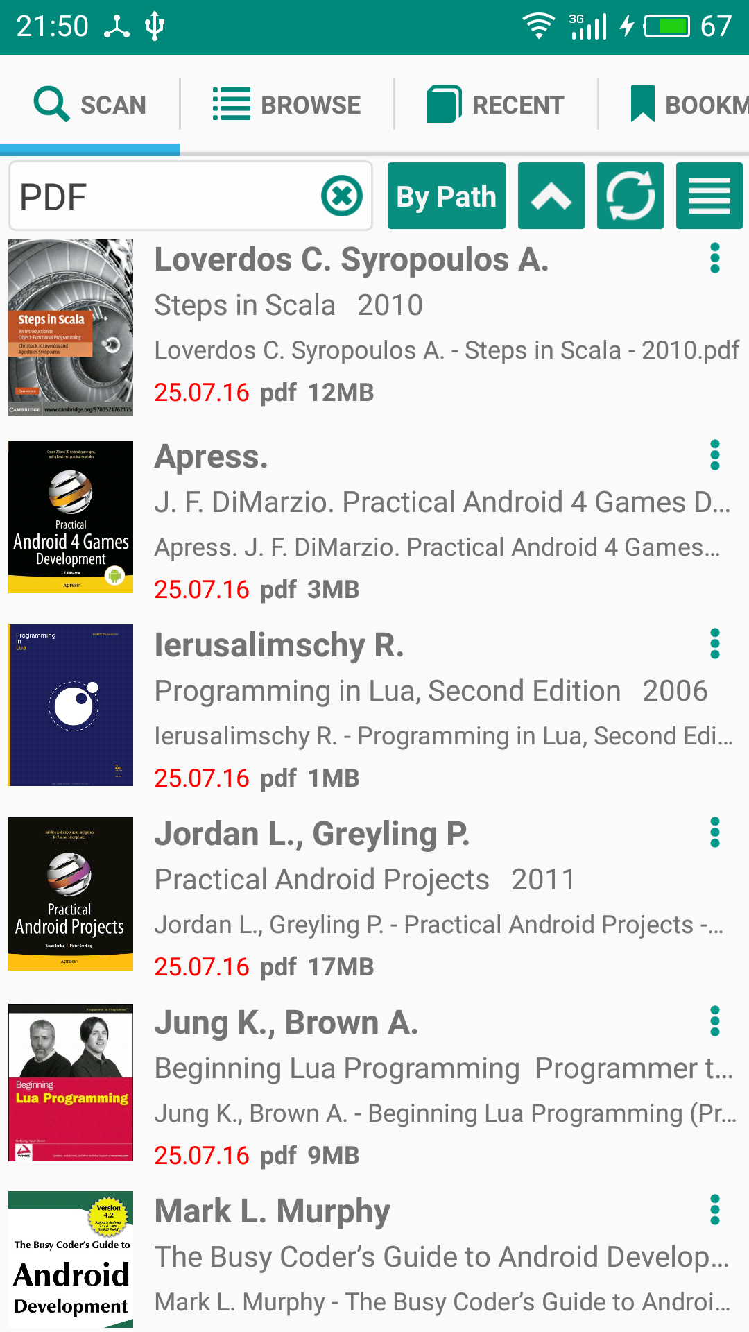 Android application Librera Reader: EPUB, PDF, TTS screenshort