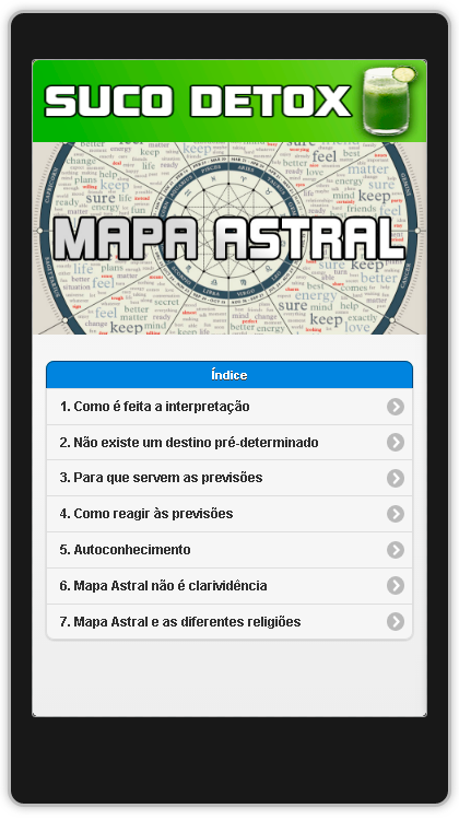Android application Mapa Astral screenshort