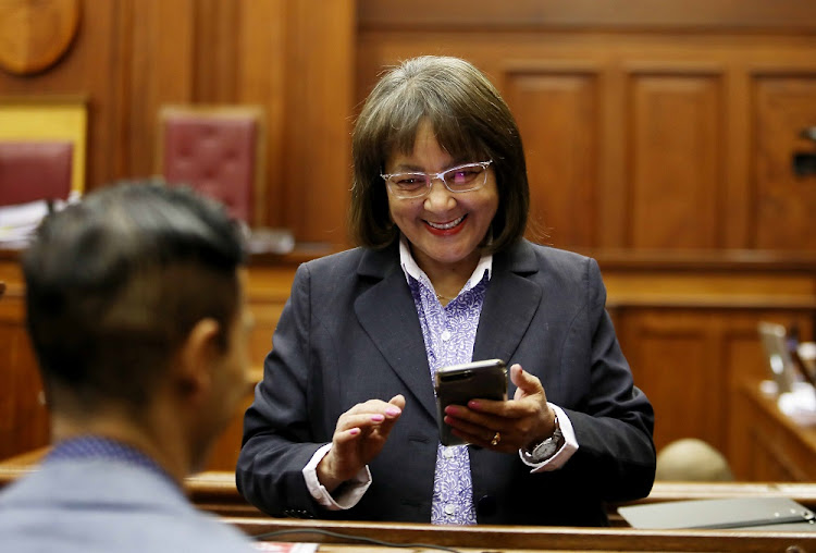 Cape Town mayor Patricia de Lille.