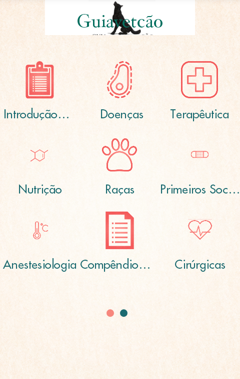 Android application Guiavetcao screenshort