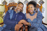 Actor Sello Maake kaNcube is smitten with his wife Pearl.