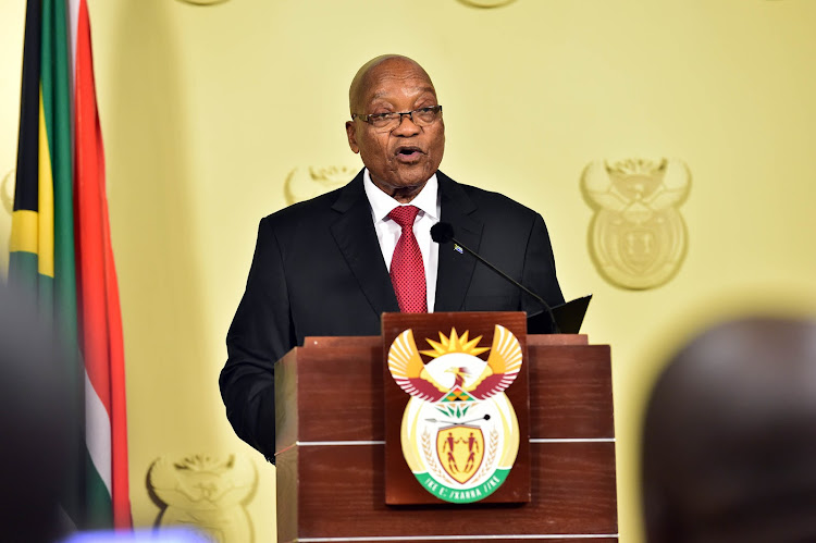 Jacob Zuma addresses the nation on his resignation as President of South Africa.