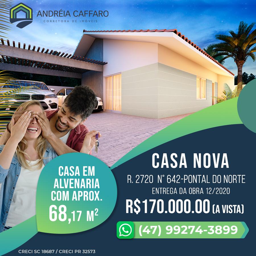 Casa com 2 dormitórios à venda, 90 m² por R$ 170.000,00 - Farol do Itapoá II - Itapoá/SC