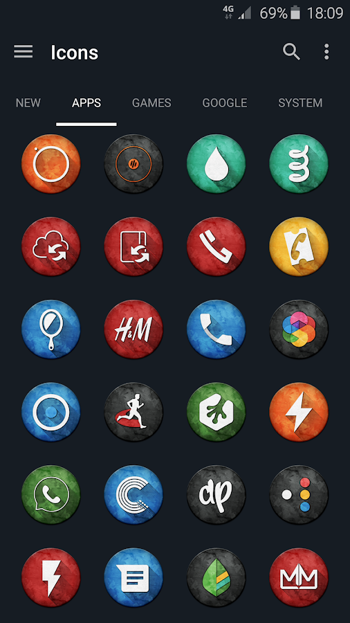    Marvak - Icon Pack- screenshot  