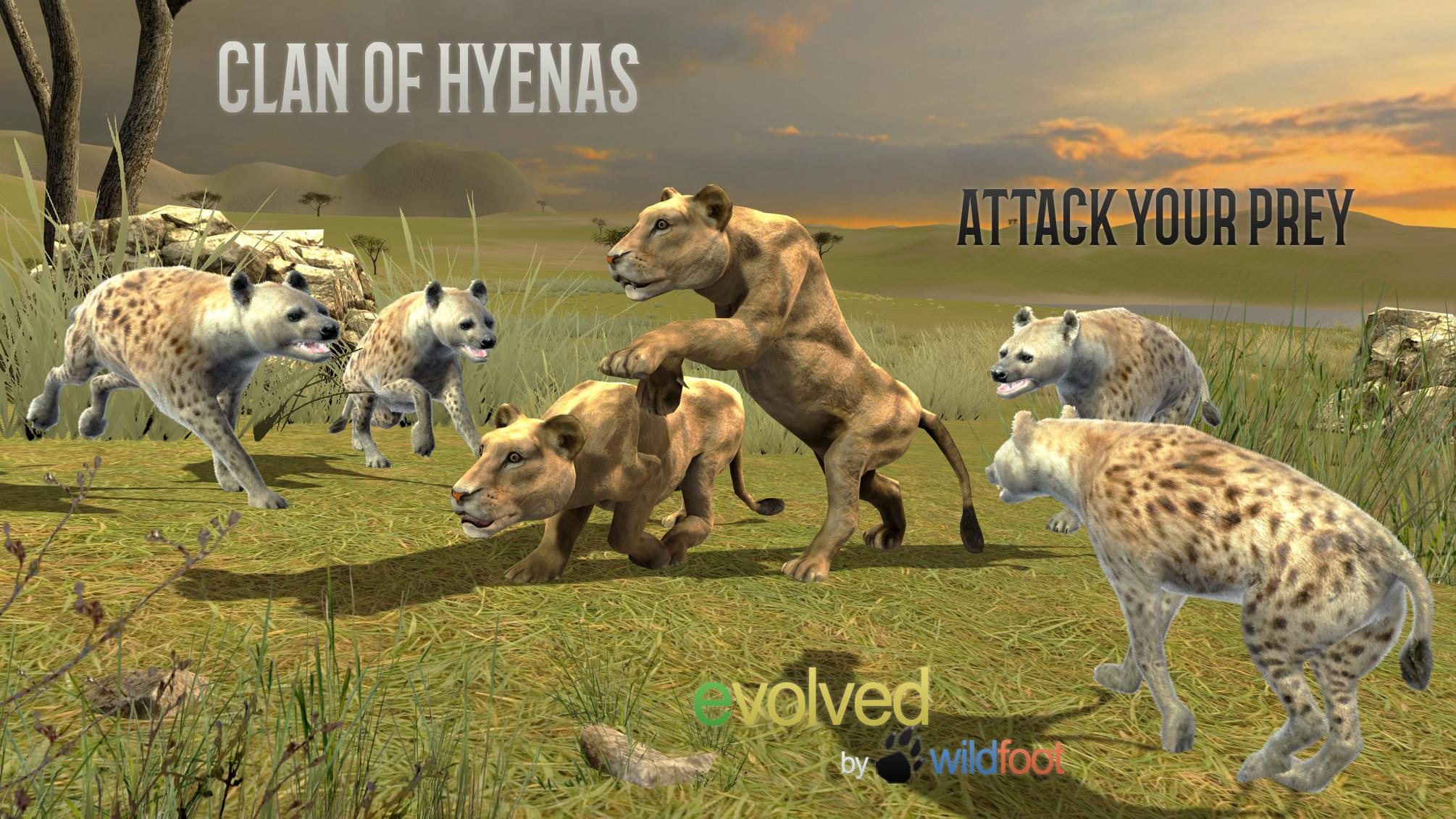 Android application Clan of Hyena screenshort