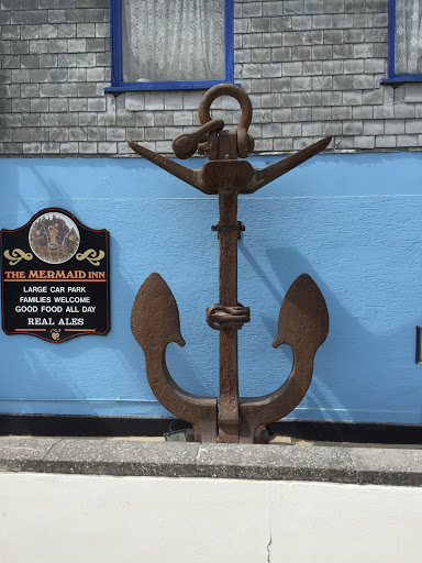 Ship Anchor At The Mermaid Inn