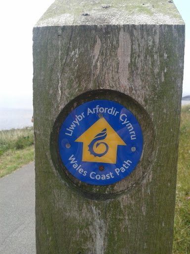 Welsh Coastal Path Sign