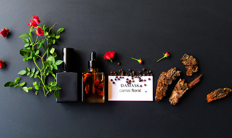 Damask perfume.