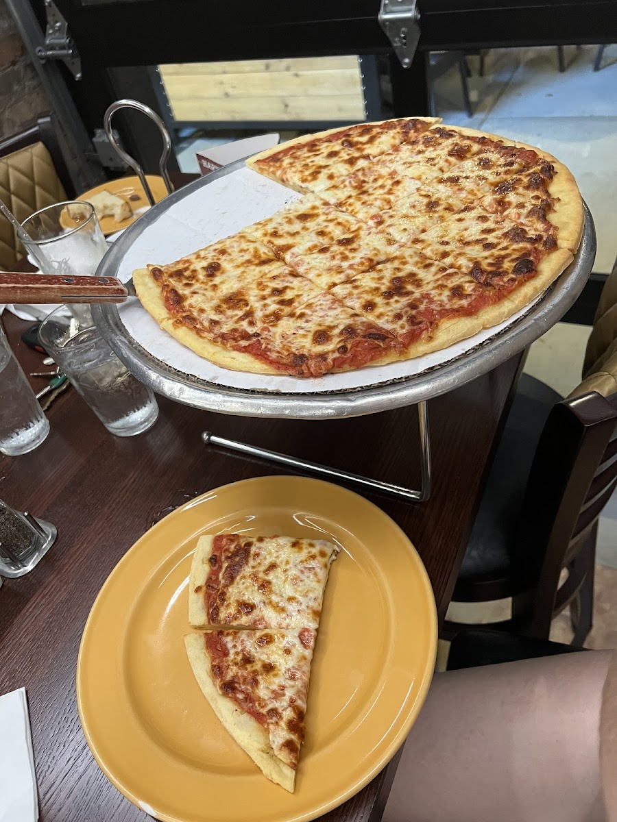 Large Gluten Free Thin Crust Cheese Pizza