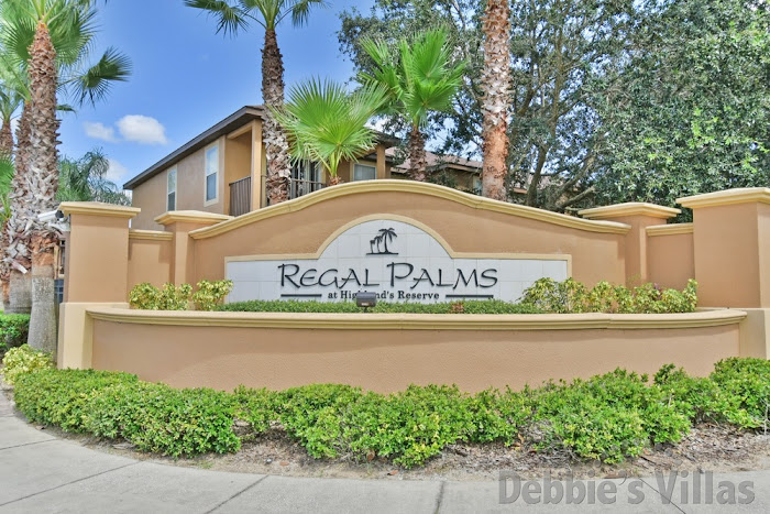 Entrance to Regal Palms