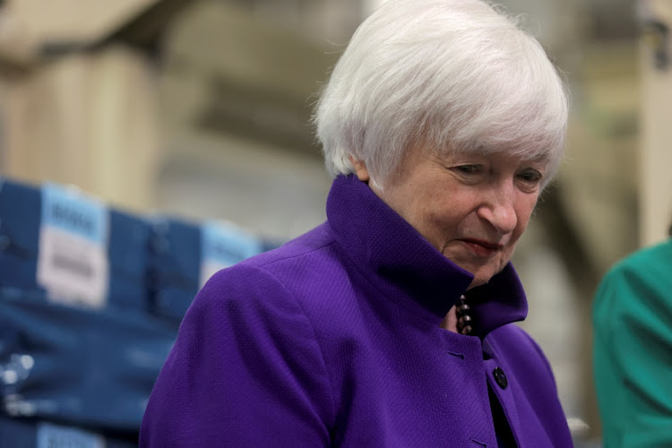 US treasury secretary Janet Yellen. Picture: SHELBY TAUBER/REUTERS