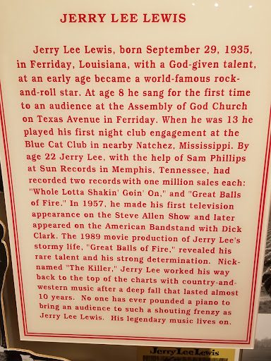 Jerry Lee Lewis, born September 29, 1935,in Ferriday, Louisiana, with a God-given talent,at an early age became a world-famous rock-and-roll star. At age 8 he sang for the first timeto an audience...