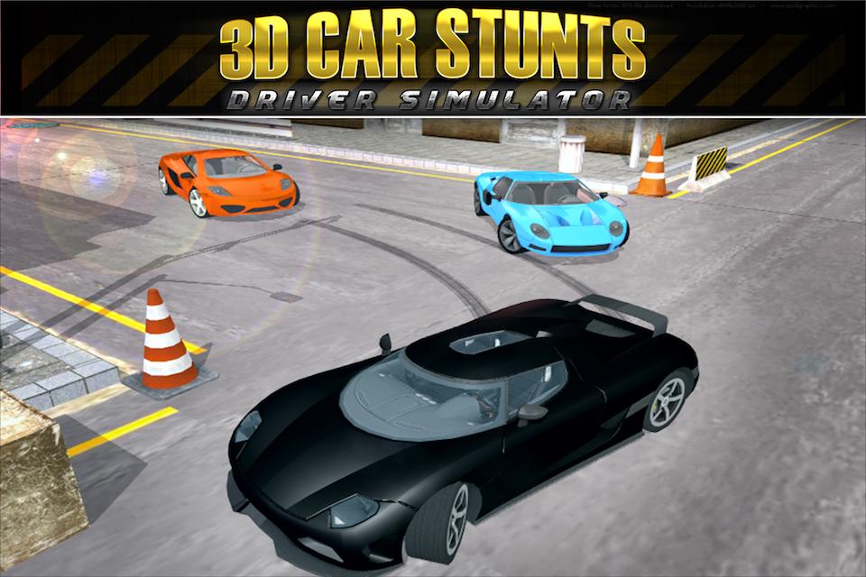 Android application Extreme Car Drive Stunts Sim screenshort