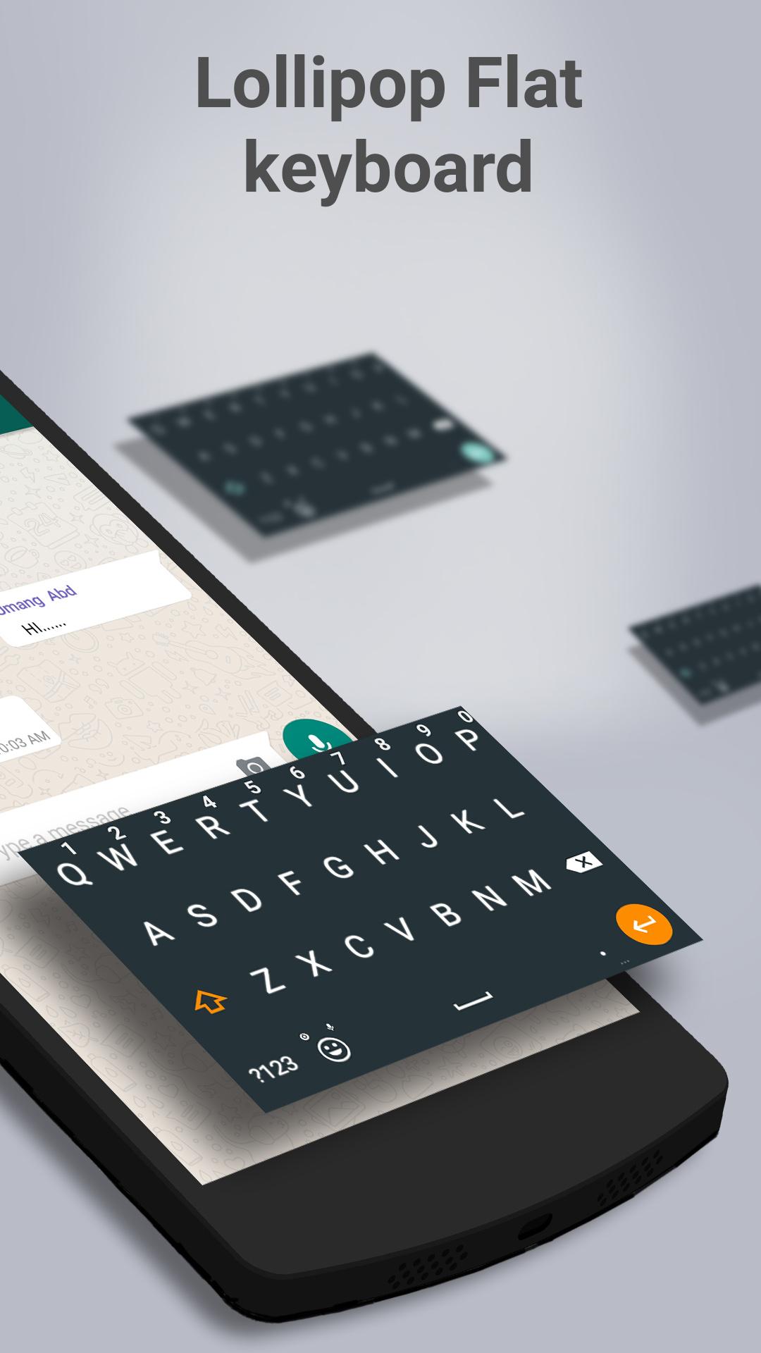 Android application Emoji Android L Keyboard screenshort