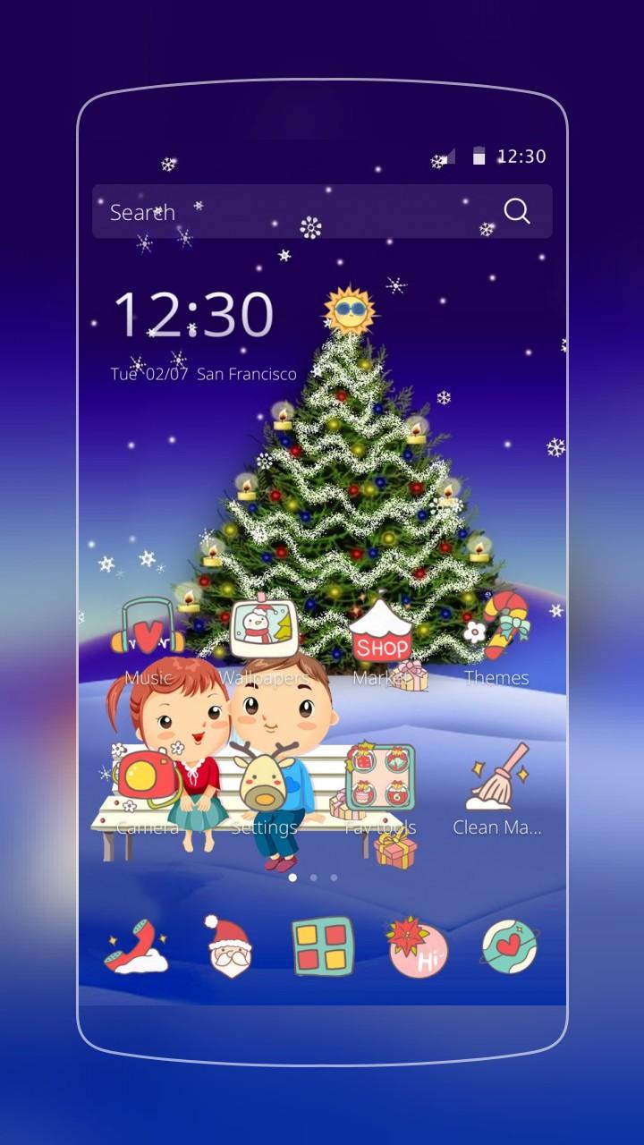 Android application Christmas Eve screenshort