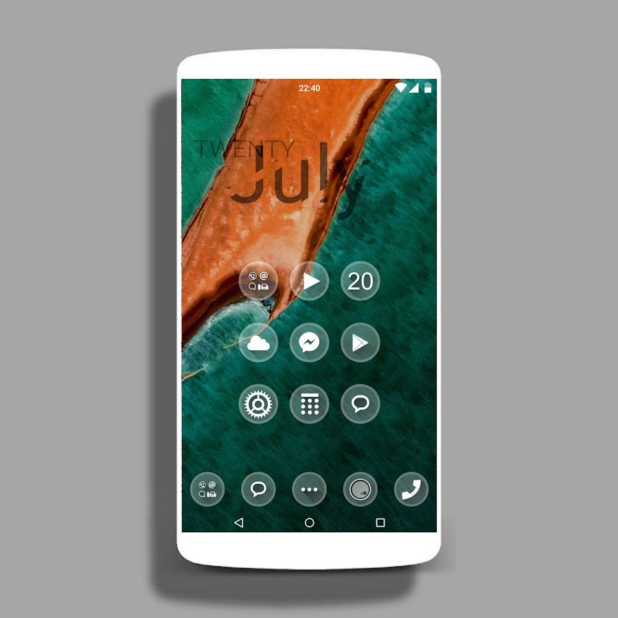    UNO - icon pack Theme HD- screenshot  