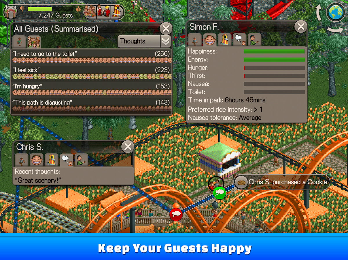    RollerCoaster Tycoon® Classic- screenshot  