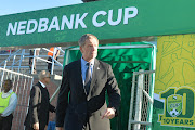 SuperSport United coach Stuart Baxter during the Nedbank Cup, Semi Final match against Chippa United at Sisa Dukashe Stadium on May 20, 2017 in East London, South Africa.