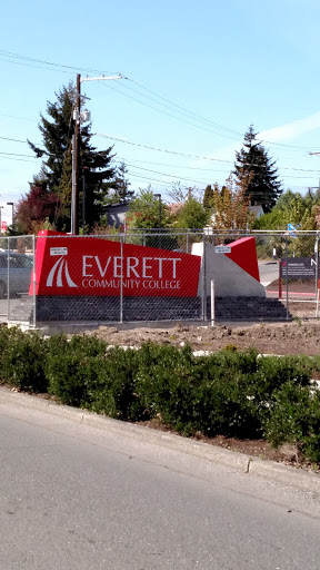 Everett Community College East Entrance Art