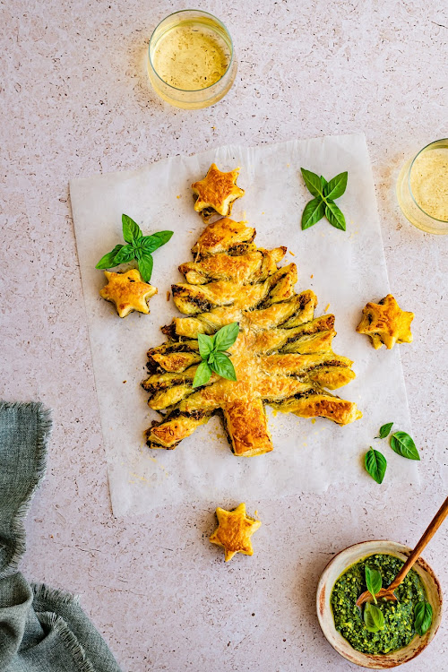 An edible Christmas tree.