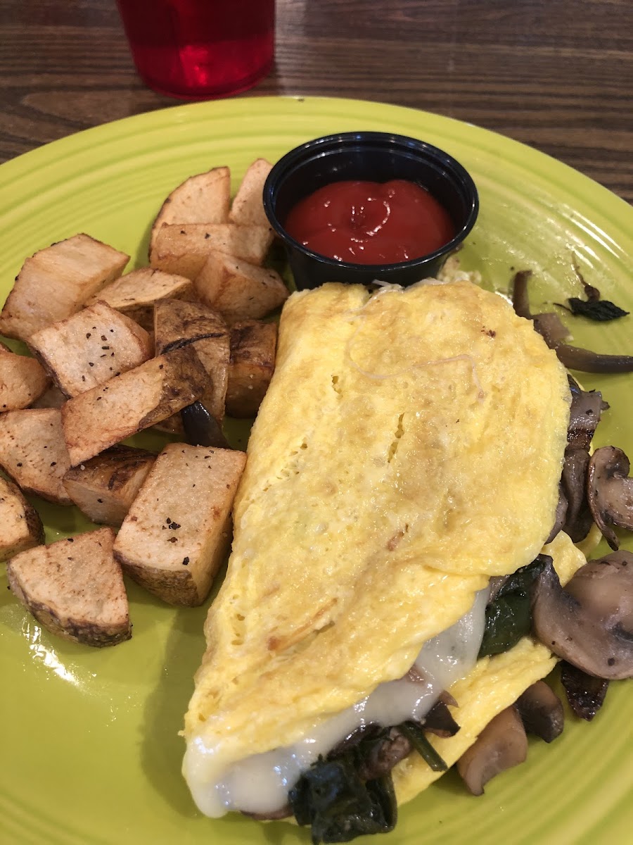 Gluten-Free Breakfast at Charlotte's Cafe