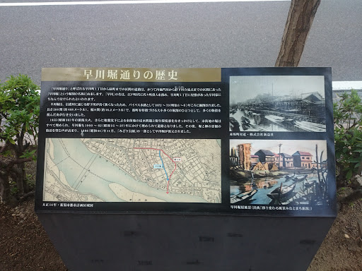 早川堀通りの歴史