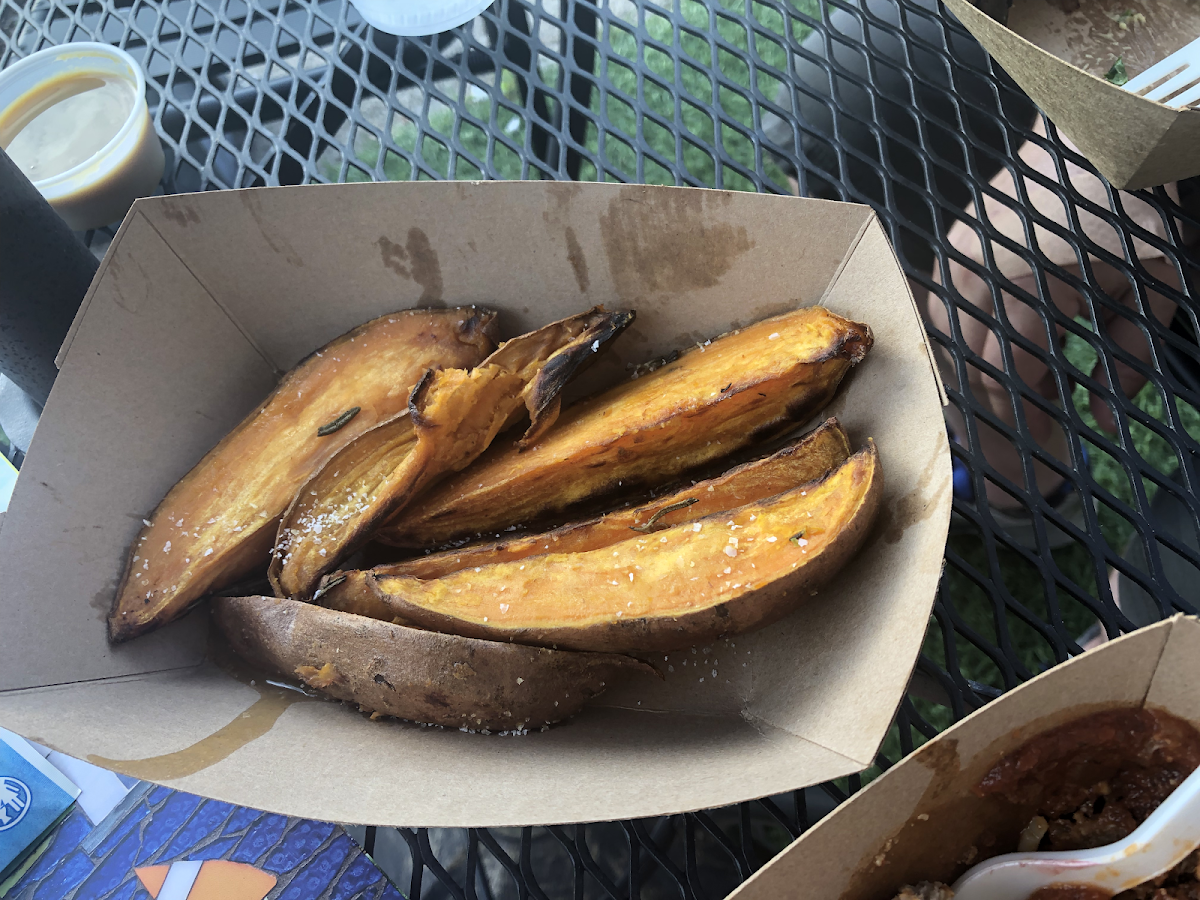 Heart Beet Kitchen-Sweet potato wedges