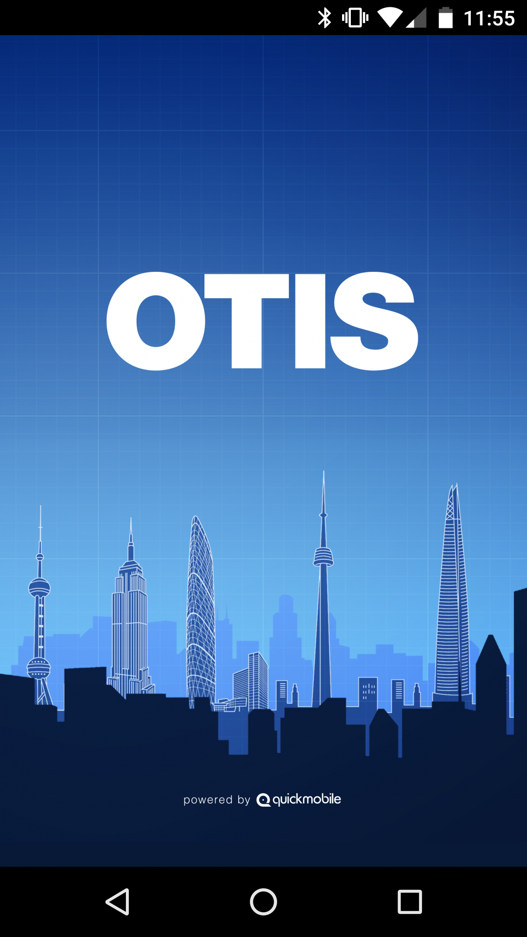Android application 2017 Otis Global Kick Off screenshort