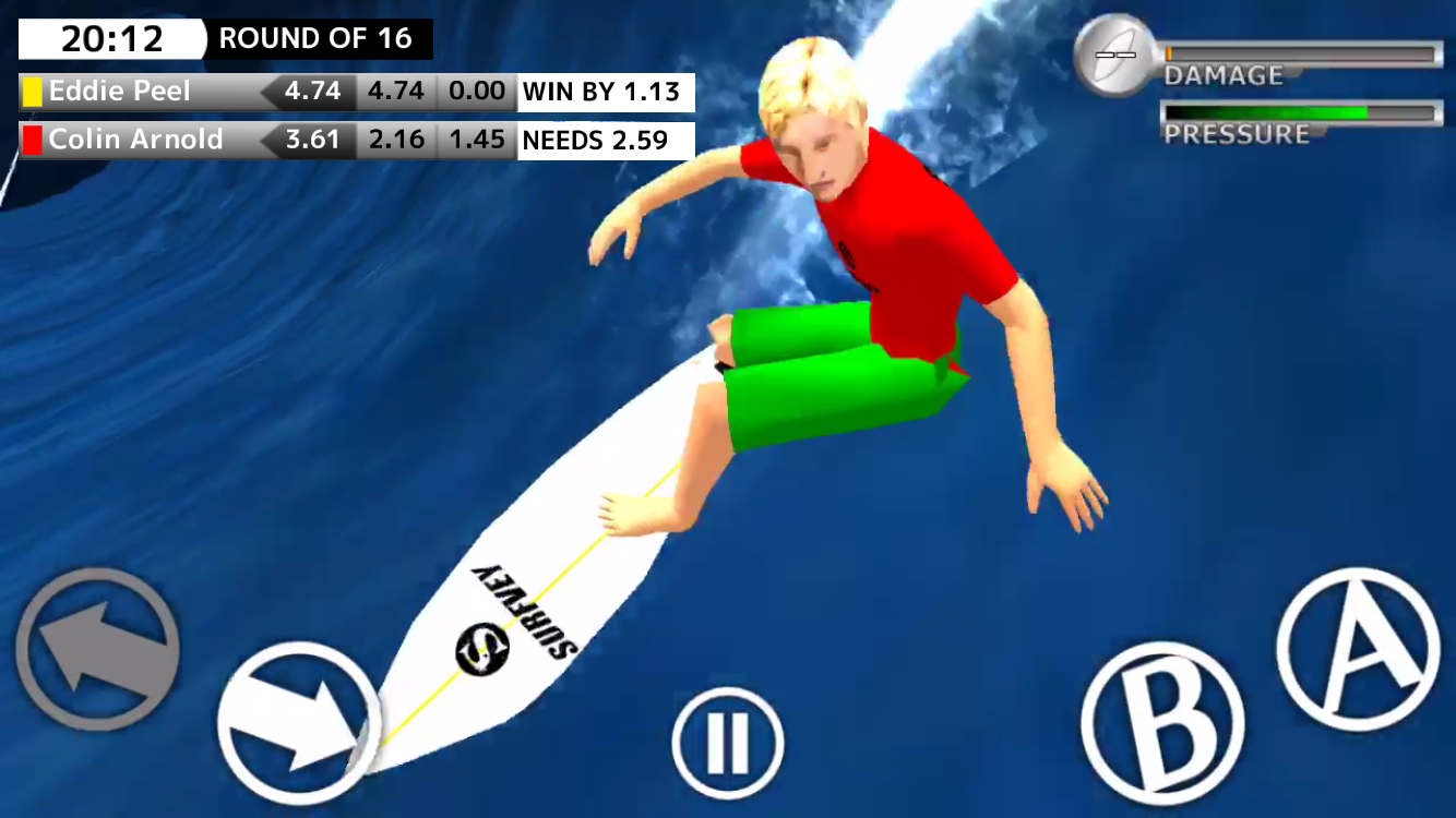 Android application BCM Surfing Game screenshort